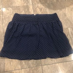 Blue polka dot skirt (SKIRT ONLY)